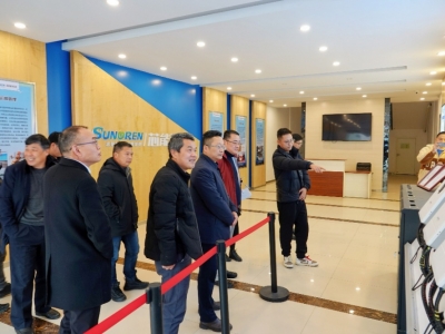 安徽省宁国市工商联领导一行莅临芯能科技参观考察