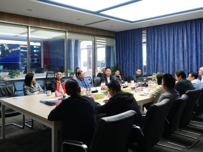 四川省彭州市政协副主席陈伦平一行莅临芯能科技考察调研